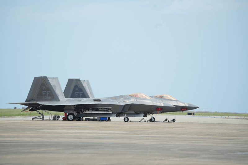 F35 Jet on runway